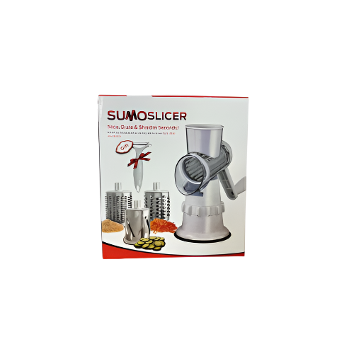 3-in-1 Vegetable Cutter – Slice, Grate, and Shred Fast – Only £7.99