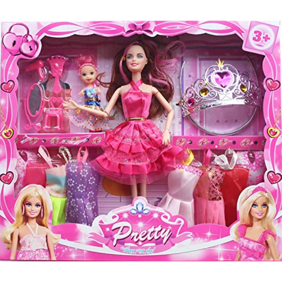 Barbie Beautiful Doll Set 11inch