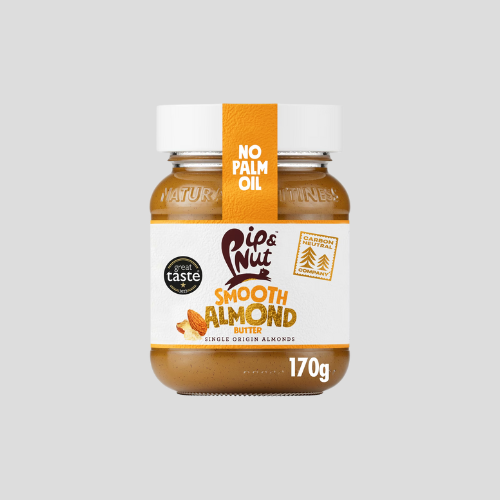 Pip & Nut Smooth Almond Butter 170g - Creamy & Natural | Only £3.99 at IndianGroceryUK
