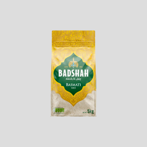 Badshah Superior Aged Basmati Rice 5Kg - Exquisite Aged Long Grain Rice