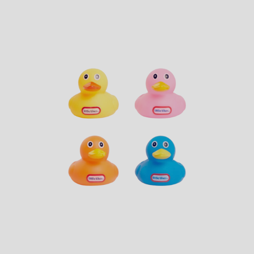 Little Tikes Rubber Ducks 4-Pack - Fun Bath Time Toys for £3.99 at IndianGroceryUK