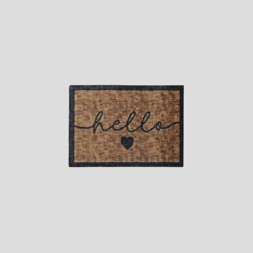 Warm Welcome Beige Door Mat - 40x60cm