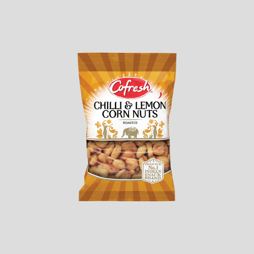 Cofresh Crunchy Corn Nuts Chilli & Lemon 175G - Bold Flavorful Snack