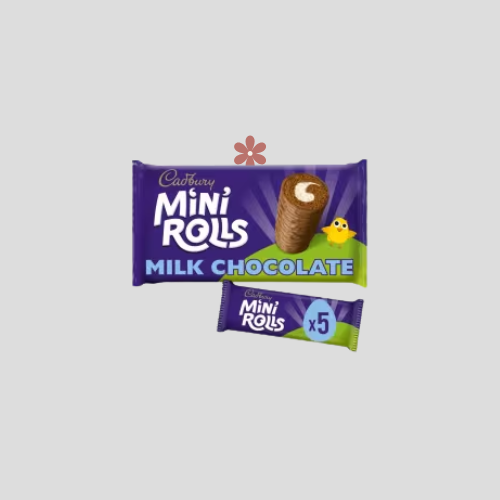 Delightful Cadbury Mini Rolls - Perfect Easter Treat (5 Pack)