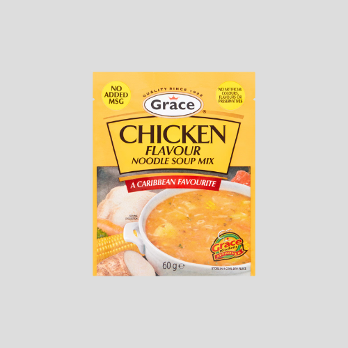 Grace Chicken Flavour Noodle Soup Mix 60g – Quick & Delicious for Only £0.90 | Indian Grocery UK