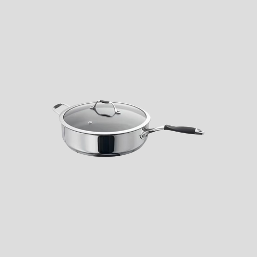 James Martin Non-Stick 28cm Sauté Pan with Helper Handle – Premium Quality, Only £85