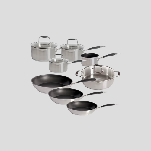 Stoven Soft Touch Induction 8-Piece Cookware Set – Premium Non-Stick Pots & Pans – Only £299
