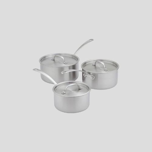 Stellar Eclipse 3-Piece Saucepan Set – Premium Non-Stick, Induction Compatible – Only £250