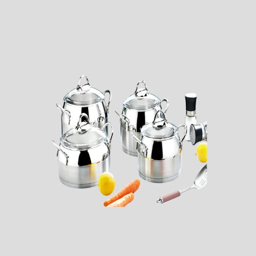 Venus Collection 8-Piece Stainless Steel Cookware Set – Premium Quality & Durable – Only £220