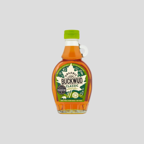 Buy Buckwud Organic Maple Syrup 250g - 100% Pure & Natural for Only £6.30 at IndianGroceryUK