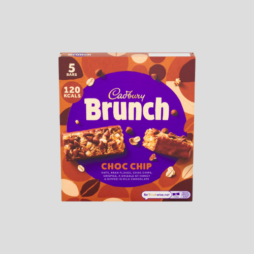Cadbury Brunch Choc Chip Cereal Bars 5 x 28g – Delicious Milk Chocolate & Cereal Snack for £1.50 at IndianGroceryUK