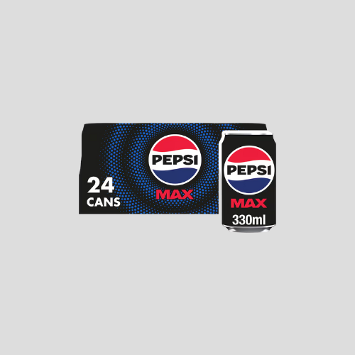Pepsi Max No Sugar Cola Cans 24x330ml |IndianGroceryUK