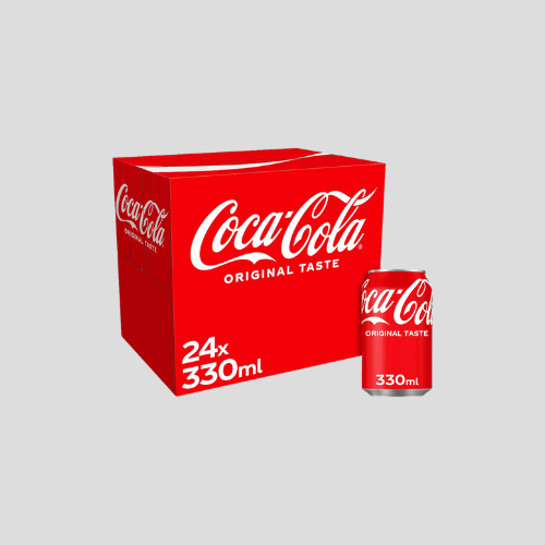 Coca-Cola Regular 24x330ml Pack – Refreshing Classic Taste for Only £15 at IndianGroceryUK