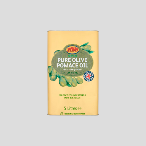 KTC Olive Pomace Oil 5 Litres – Perfect for Dressings, Dips & Salads for £24.99 | Indian Grocery UK