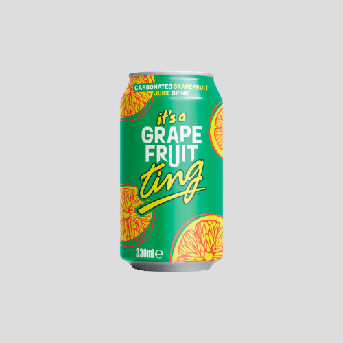 Ting Grapefruit Crush 330ml – Refreshing Citrus Drink for Only £0.70 | Indian Grocery UK