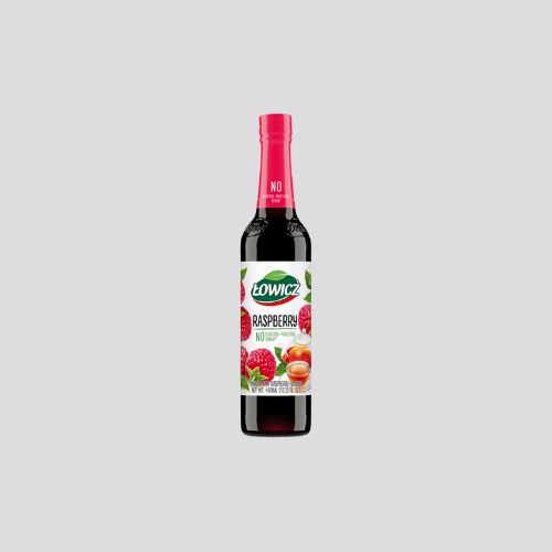 Lowicz Raspberry Syrup 400ml – Sweet & Fruity for Only £2.20 | Indian Grocery UK