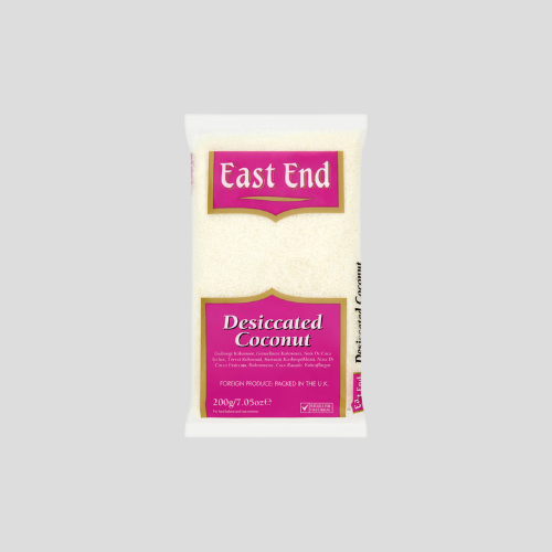 East End Desiccated Coconut 200g – Pure & Fresh for Only £1.20 | Indian Grocery UK