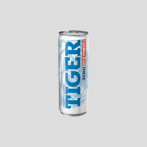 Tiger Zero Energy Drink Sugar-Free 250ml - Refreshing Boost for Only £0.90 | Indian Grocery UK