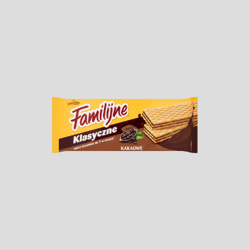 Jutrzenka Familijne Cocoa Wafers 180g - Deliciously Crunchy Treat for Only £1.20 | Indian Grocery UK