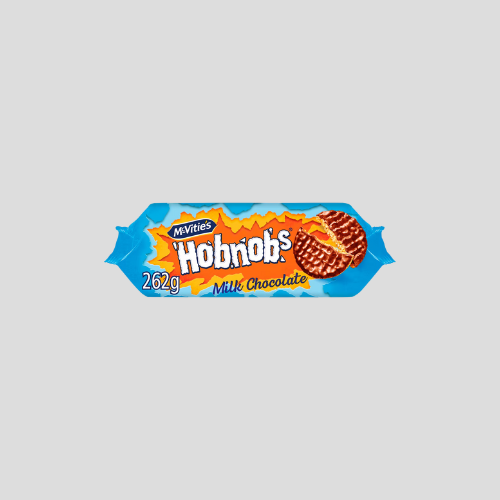 McVitie's Hobnobs Milk Chocolate Biscuits 262g - Deliciously Crunchy & Chocolatey for Only £2.39 | Indian Grocery UK