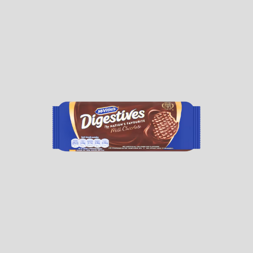 McVitie's Digestives Milk Chocolate Biscuits 266g - Crunchy & Chocolatey Delight for Only £2.45 | Indian Grocery UK