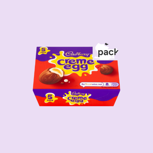Cadbury Creme Egg 5 Pack (200g) – Classic Easter Treat for £3.50!