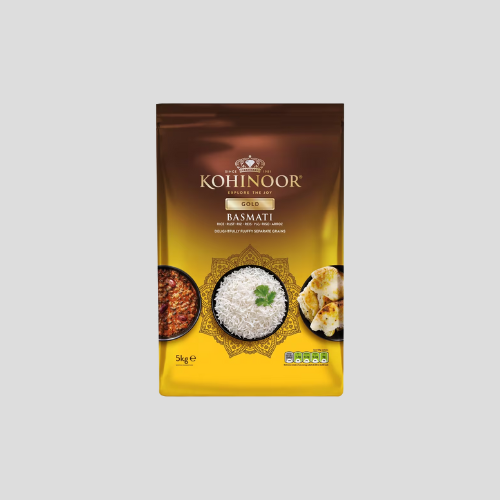 Kohinoor Classic Basmati Rice 5Kg - Premium Authentic Long Grain Rice