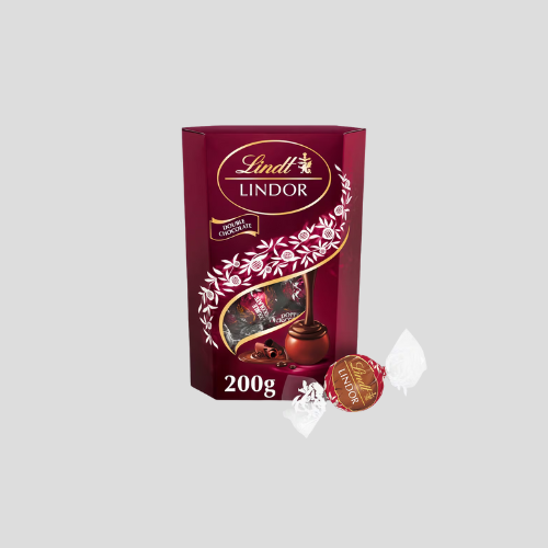 Lindt Lindor Double Chocolate Truffles (200g) – Irresistible Creamy & Decadent Chocolate Treat for £6