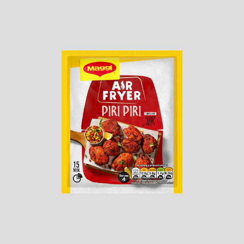 Maggi Air Fryer Piri Piri (27g) – Spicy, Crispy Seasoning for Perfect Fries & Chicken | Only £0.90