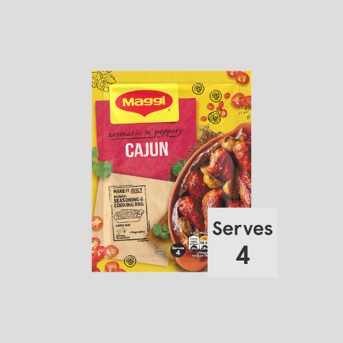 Maggi So Juicy Cajun Recipe Mix (38g) – Spicy & Flavorful Chicken | Only £0.90