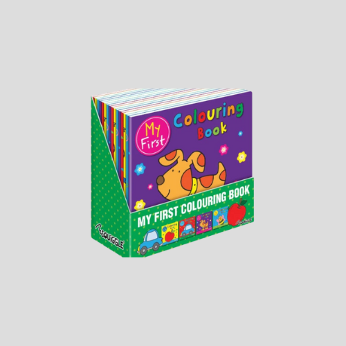 My First Coloring Adventure - 4 Unique Designs