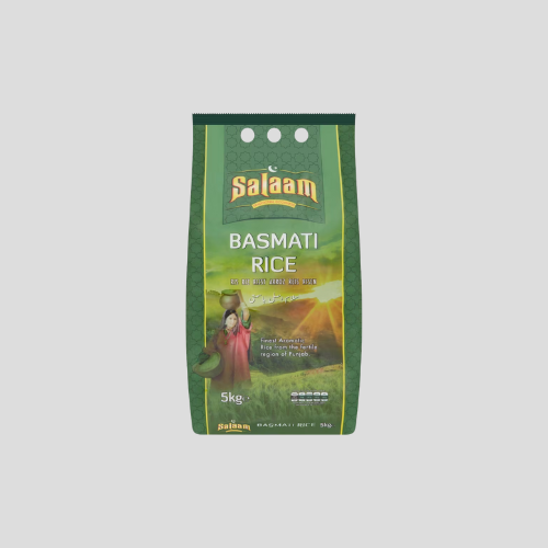 Salaam Basmati Rice 5Kg - Fragrant and Long Grain Perfection