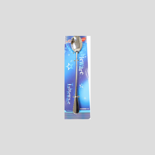 Stainless Steel Long Dessert & Latte Spoons – 20 cm, Pack of 3