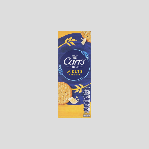 Carr's Melts Cheese Crackers 150g – Only £3 | Savory & Delicious Snack
