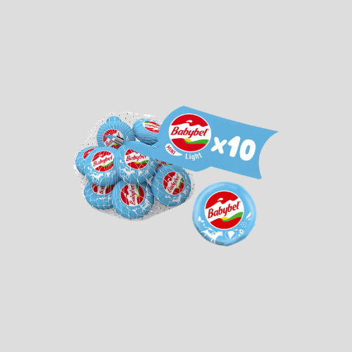 Mini Babybel Light Cheese Snacks 10 x 20g (200g) – Healthy & Delicious Snack – Only £3.09