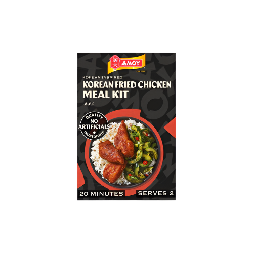 Amoy Korean Fried Chicken Rice Meal Kit 207g – Ready-to-cook Korean Fried Chicken Meal