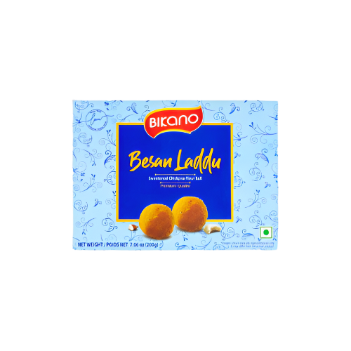Bikano Besan Laddu 200g – Traditional Indian Sweet at £3.20
