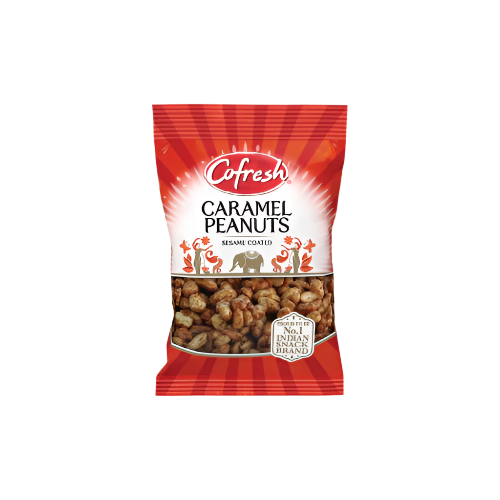Cofresh Sesame Coated Caramel Peanuts 150g – Sweet, Crunchy & Nutty Indian Snack