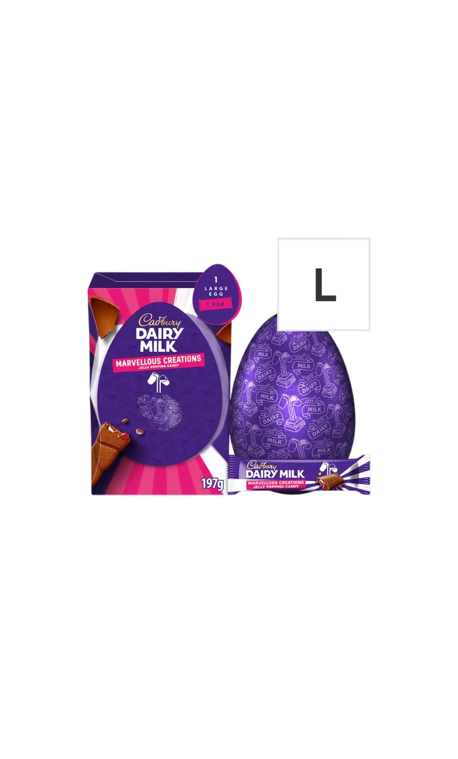 Cadbury Dairy Milk Marvellous Creations Shell Easter Egg 197g with popping candy – IndianGroceryUK UK