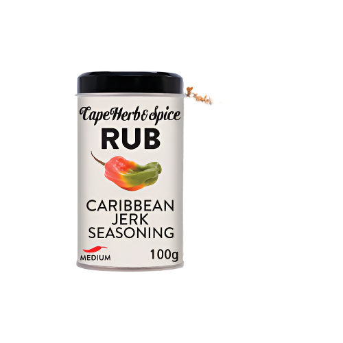 Cape Herb & Spice Caribbean Jerk Seasoning Rub 100G – Bold & Aromatic Jerk Flavor for Cooking