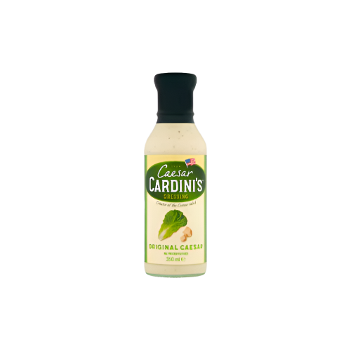 Cardini’s Original Caesar Salad Dressing 350ml Bottle – Rich & Creamy Classic Dressing