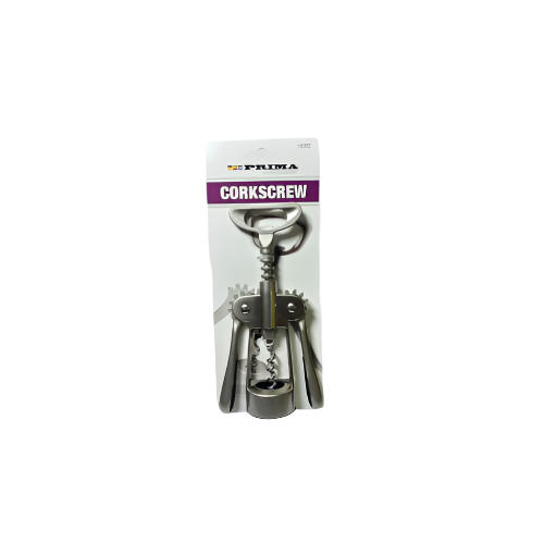 Classic Corkscrew Wine Bottle Opener with Easy Grip – £4.99"