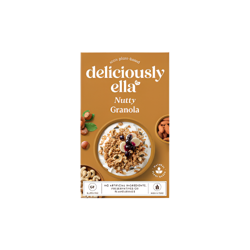 Deliciously Ella Nutty Granola (380g) – Vegan & Gluten-Free Breakfast