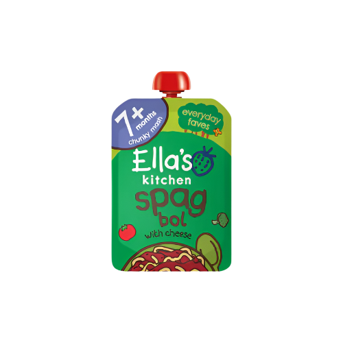 Ella's Spaghetti Bolognese Stage 2 Baby Food 130g – Nutritious & Delicious Baby Meal for 7+ Months
