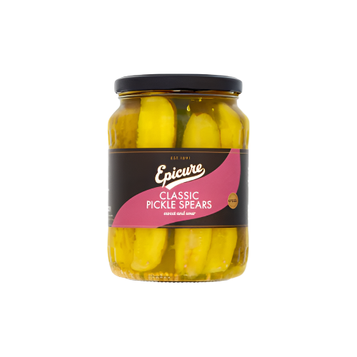Epicure Classic Pickle Spears Sweet and Sour 670g Jar