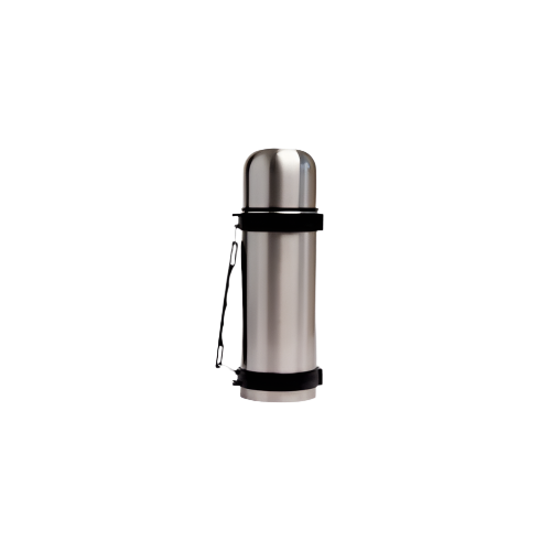 Everyday 1.1 Litre Stainless Steel Thermal Flask – Hot & Cold Insulated Bottle with Wrist Strap