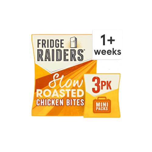 Fridge Raiders Roast Chicken Bites 3x22.5g - Delicious Savory Protein Snack