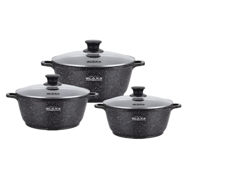 Galaxa Jumbo Marble Set – 3 Pieces (36cm, 40cm, 44cm) | UK Collector’s Item