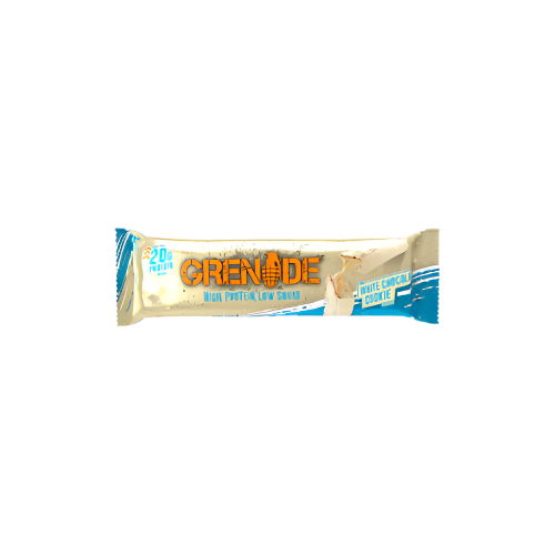 Grenade Carb Killa Protein Bar - White Chocolate Cookie 60g | High-Protein, Low-Sugar Snack with Delicious Cookie Flavor