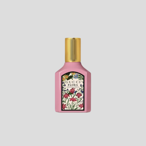 Gucci Flora Gorgeous Gardenia Eau de Parfum 50ml bottle with elegant design